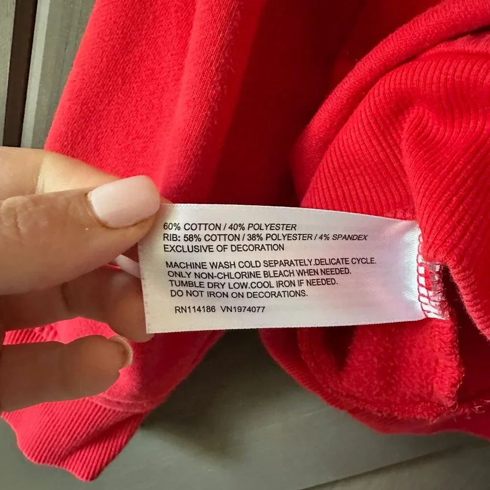 Prince Pickleball Red Pullover Hoodie - EUC - Picture 5 of 5